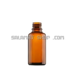 شیشه قطره چکان تیره دهانه 18 رزوه ای 30 سی سی