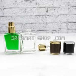 شیشه عطر 15 میل والف اسپری سر فلزی شیشه کتابی