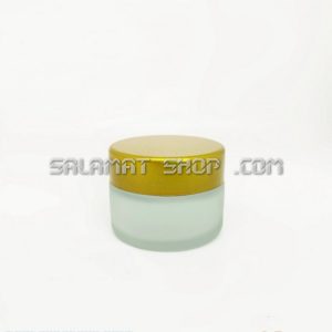 قوطی کرم مات 10 گرمی دایره ای درب طلایی