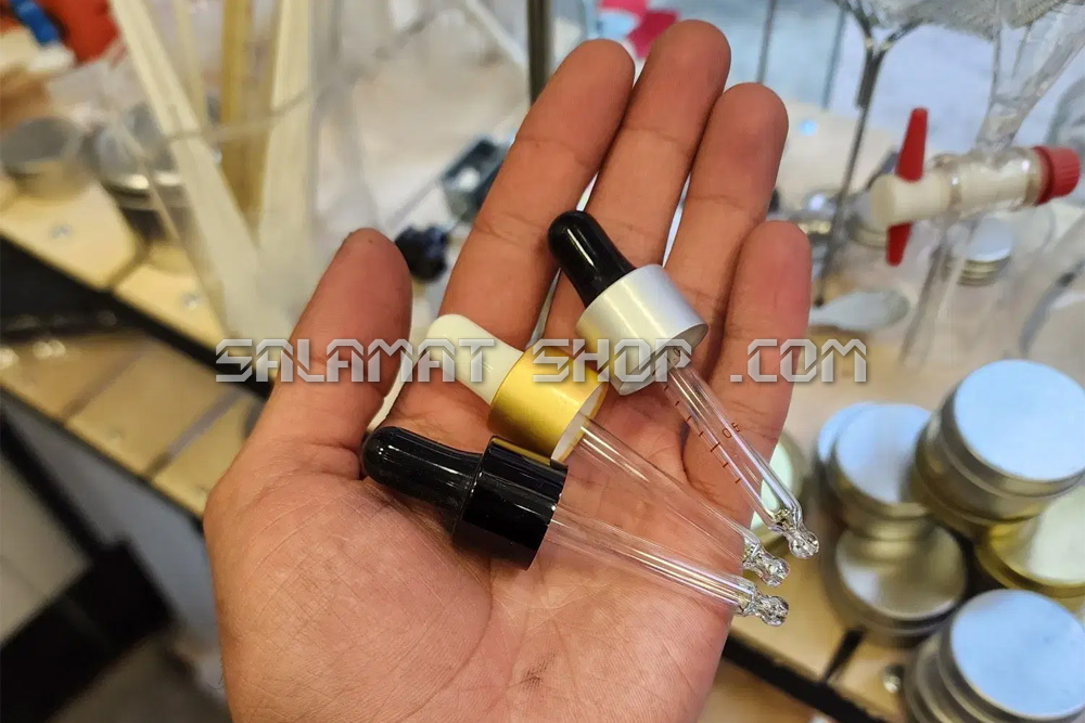 تولید قطره چکان شیشه ای